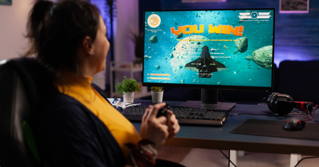 A minimal desk scene with low-key recovery elements and ambient lighting
